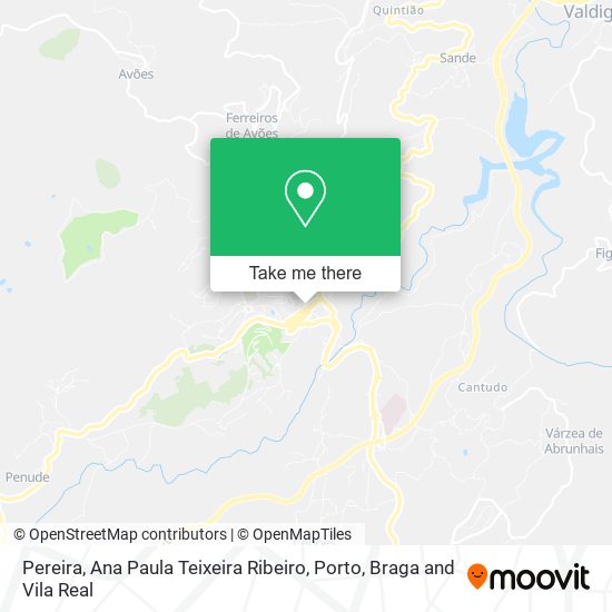 Pereira, Ana Paula Teixeira Ribeiro mapa