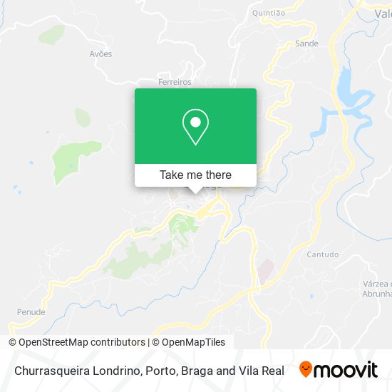 Churrasqueira Londrino mapa