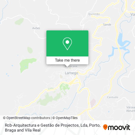 Rcb-Arquitectura e Gestão de Projectos, Lda map