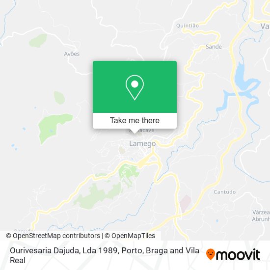 Ourivesaria Dajuda, Lda 1989 map