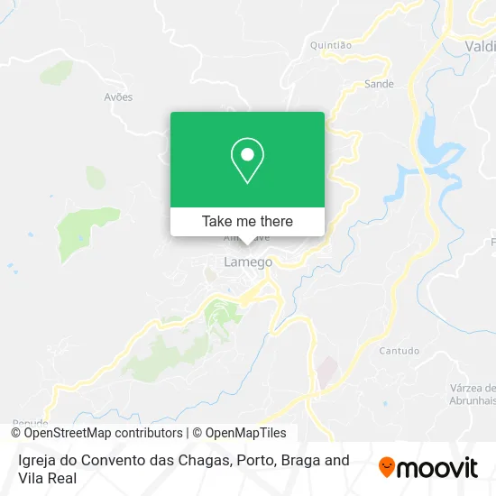 Igreja do Convento das Chagas map