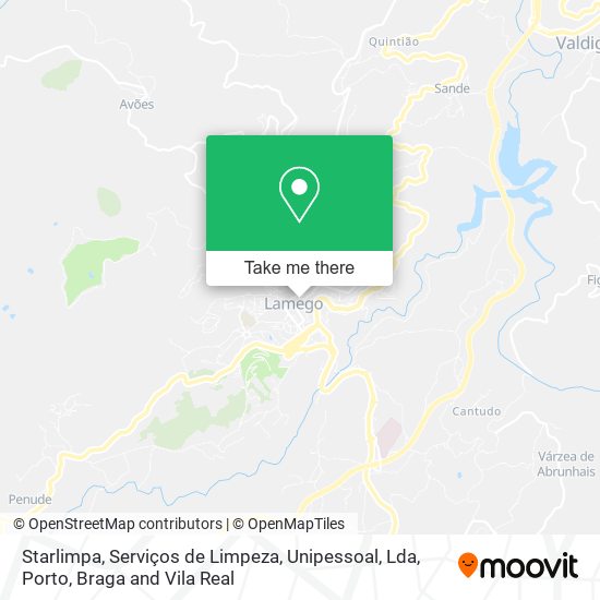 Starlimpa, Serviços de Limpeza, Unipessoal, Lda map