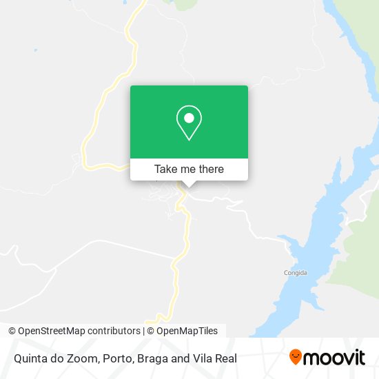 Quinta do Zoom map