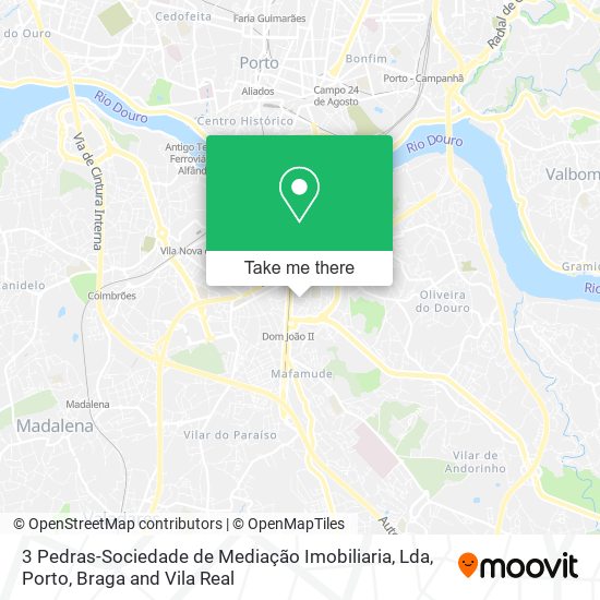 3 Pedras-Sociedade de Mediação Imobiliaria, Lda map