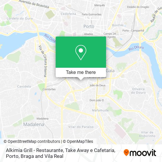 Alkimia Grill - Restaurante, Take Away e Cafetaria mapa