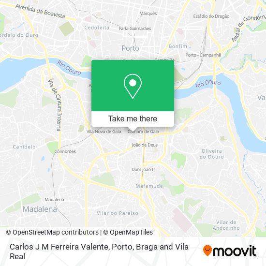 Carlos J M Ferreira Valente map