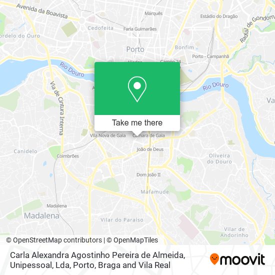 Carla Alexandra Agostinho Pereira de Almeida, Unipessoal, Lda map