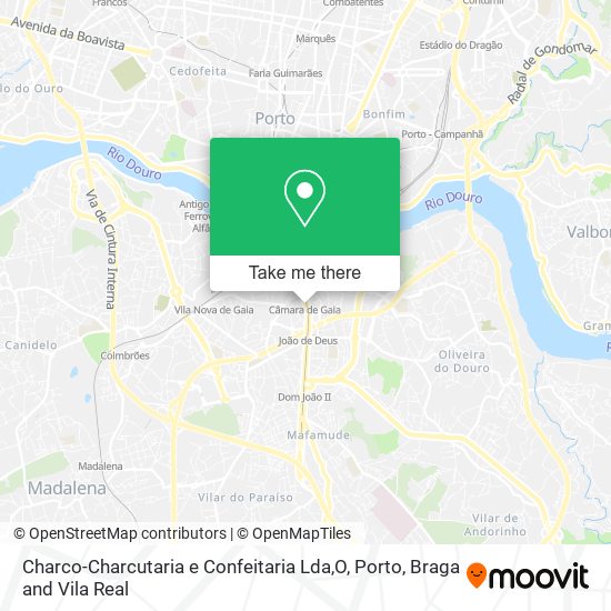Charco-Charcutaria e Confeitaria Lda,O map