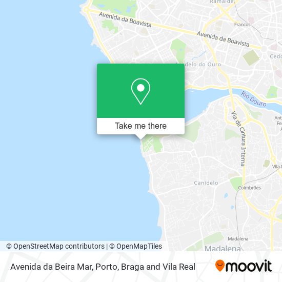 Avenida da Beira Mar map