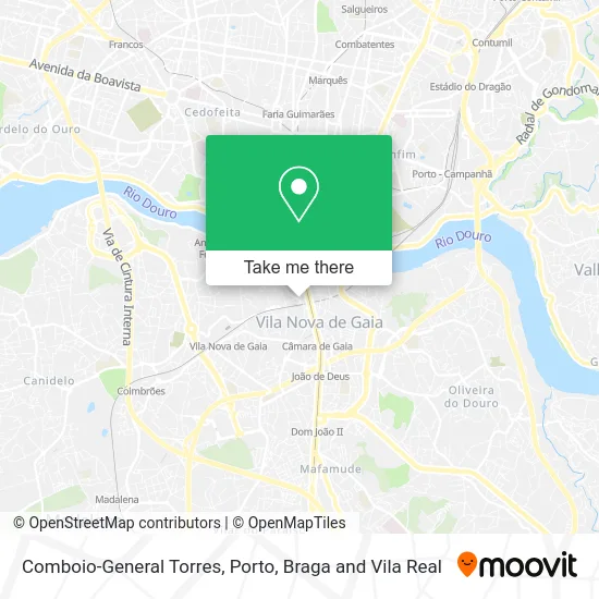 Comboio-General Torres map