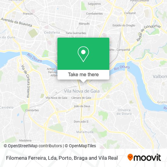 Filomena Ferreira, Lda map