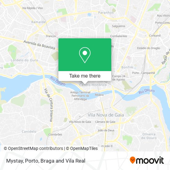 Mystay map