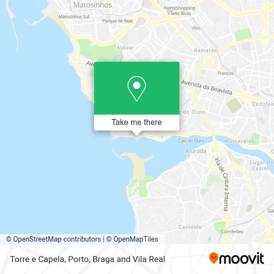 Torre e Capela map
