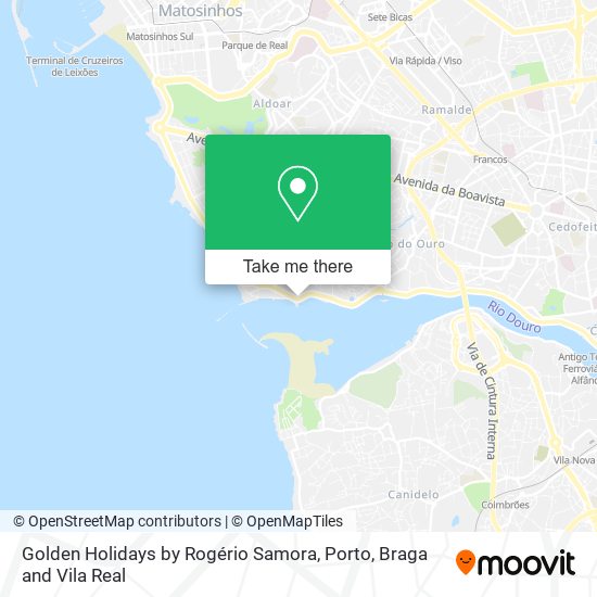 Golden Holidays by Rogério Samora map