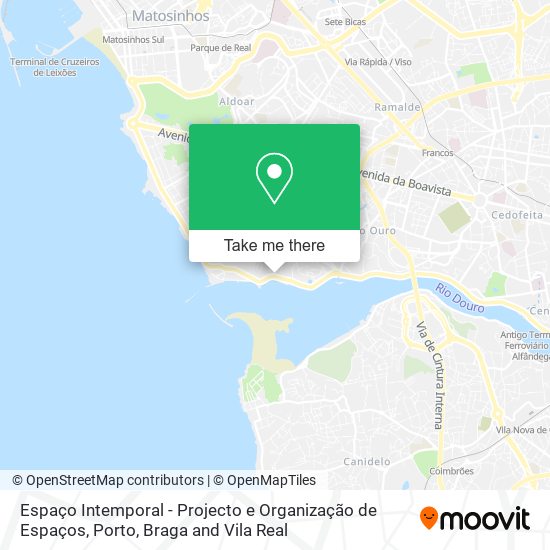 Espaço Intemporal - Projecto e Organização de Espaços map