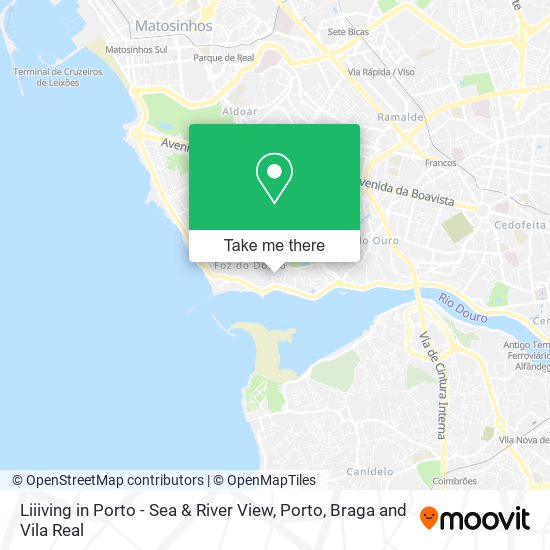 Liiiving in Porto - Sea & River View map