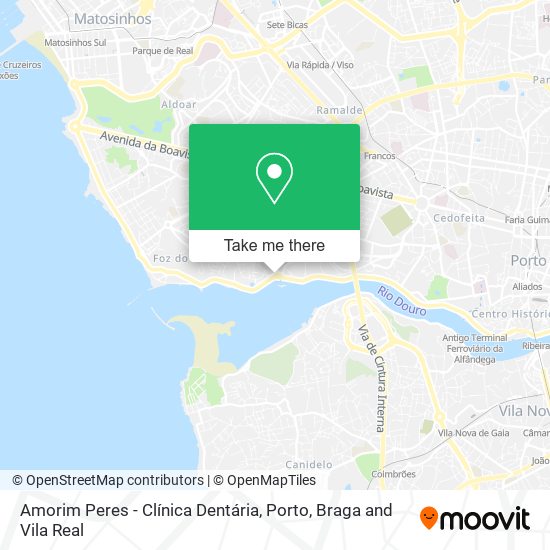 Amorim Peres - Clínica Dentária map