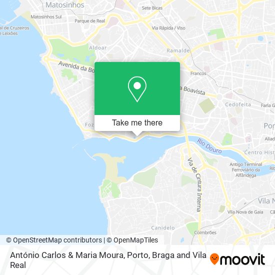 António Carlos & Maria Moura mapa