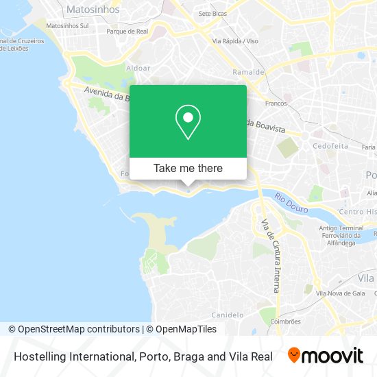 Hostelling International mapa