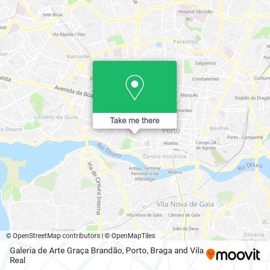 Galeria de Arte Graça Brandão mapa