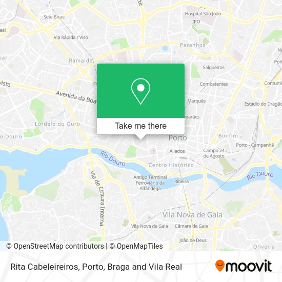 Rita Cabeleireiros map