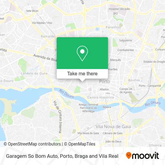 Garagem So Bom Auto map