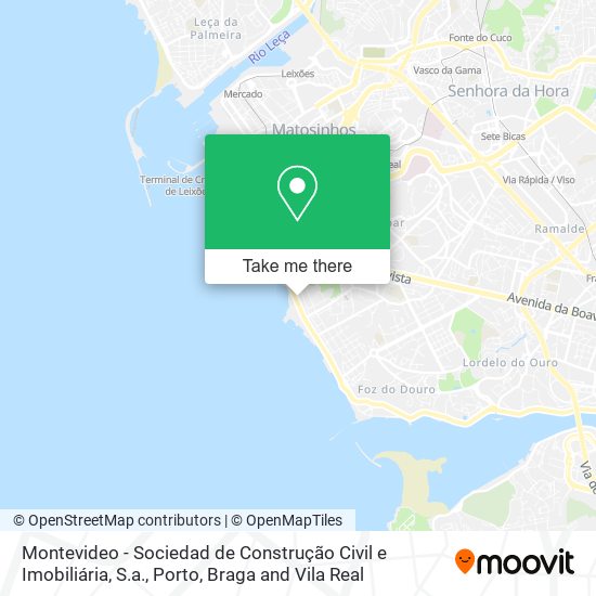 Montevideo - Sociedad de Construção Civil e Imobiliária, S.a. map