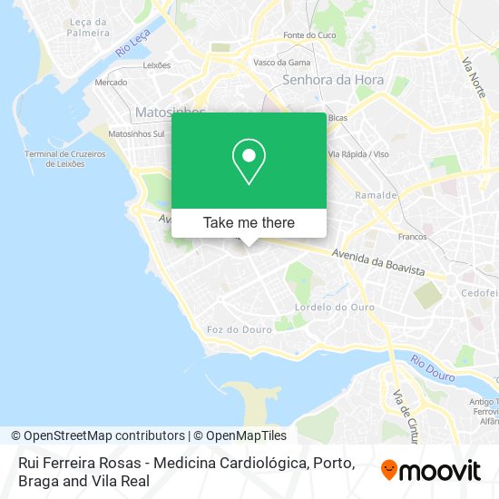 Rui Ferreira Rosas - Medicina Cardiológica map