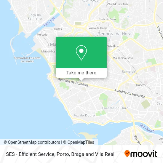 SES - Efficient Service map