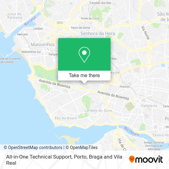 All-in-One Technical Support map