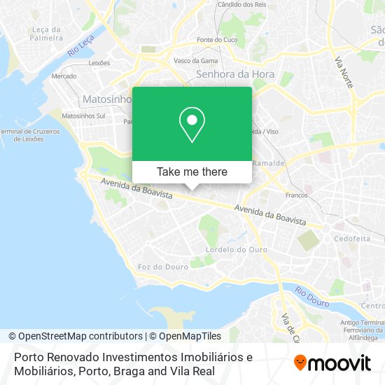 Porto Renovado Investimentos Imobiliários e Mobiliários map
