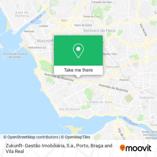 Zukunft- Gestão Imobiliária, S.a. map