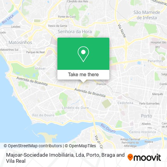 Majoar-Sociedade Imobiliária, Lda map