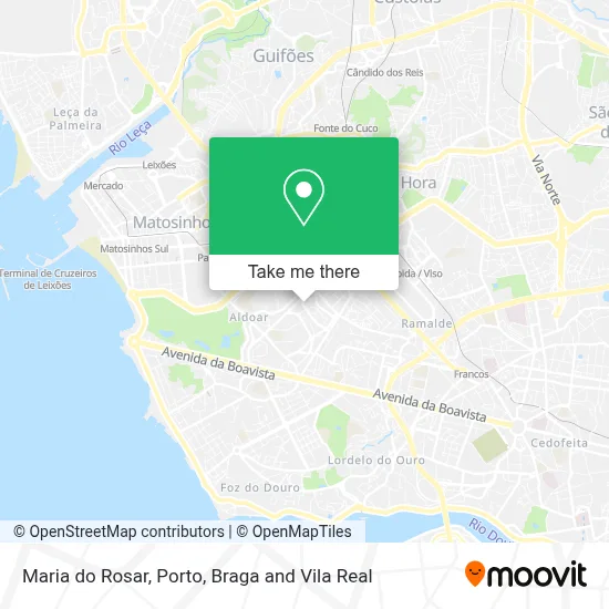 Maria do Rosar map