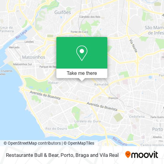 Restaurante Bull & Bear map