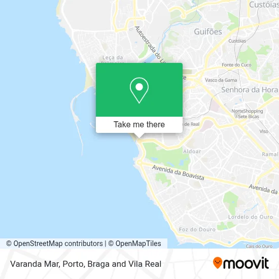 Varanda Mar map
