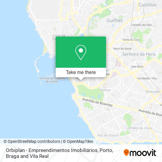 Orbiplan - Empreendimentos Imobiliários mapa