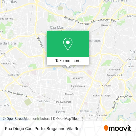 Rua Diogo Cão map