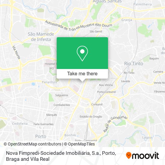 Nova Fimpredi-Sociedade Imobiliária, S.a. map