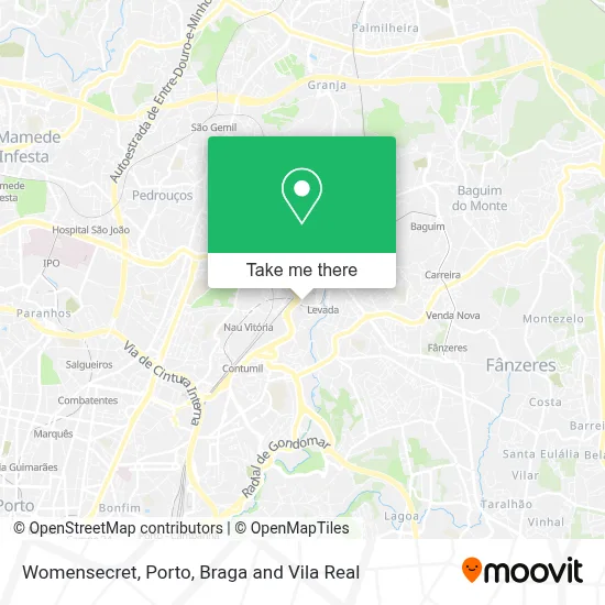 Womensecret map