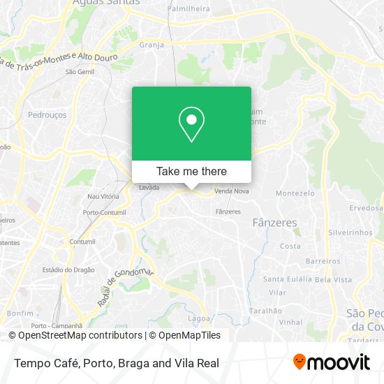 Tempo Café map