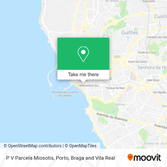 P V Parcela Miosotis map