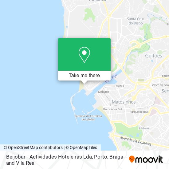Beijobar - Actividades Hoteleiras Lda map