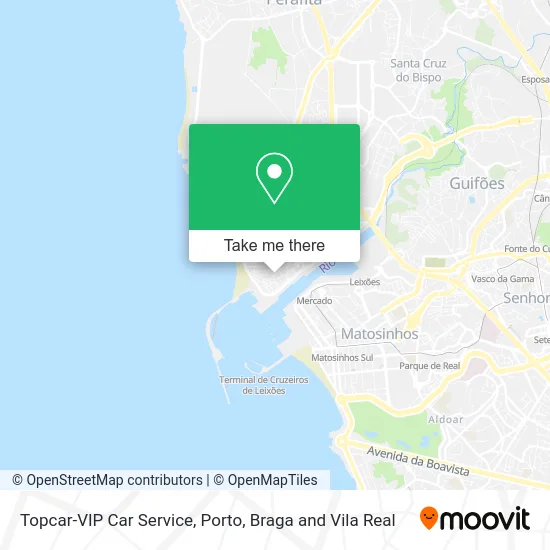 Topcar-VIP Car Service map