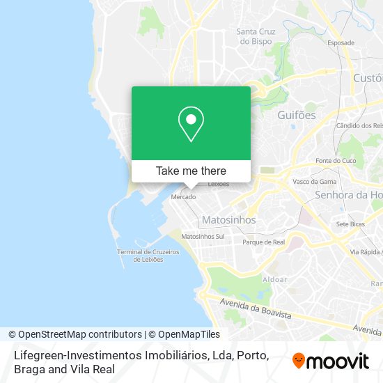 Lifegreen-Investimentos Imobiliários, Lda map