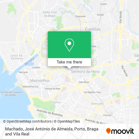 Machado, José António de Almeida map