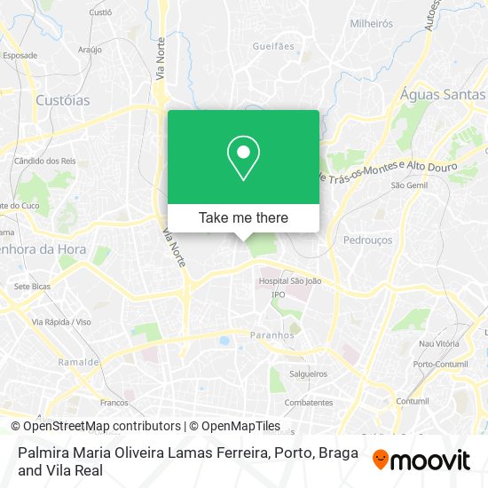 Palmira Maria Oliveira Lamas Ferreira mapa