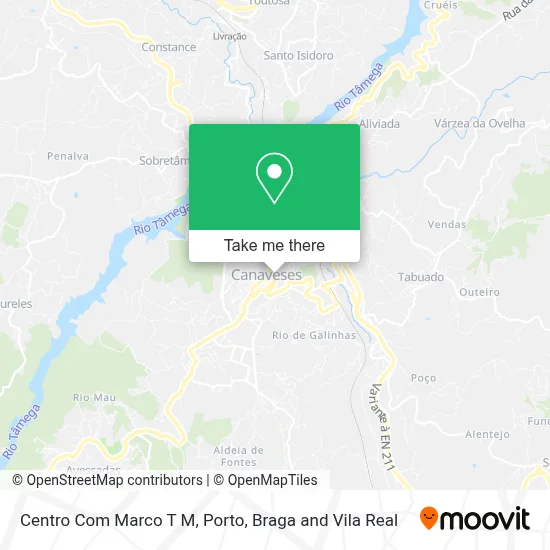 Centro Com Marco T M map