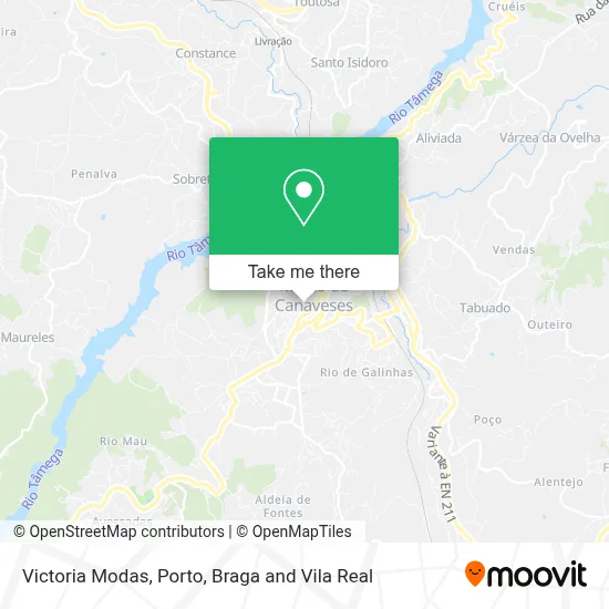 Victoria Modas map