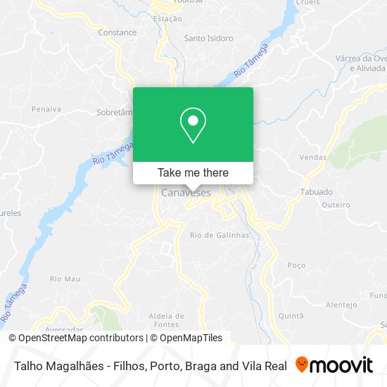 Talho Magalhães - Filhos mapa